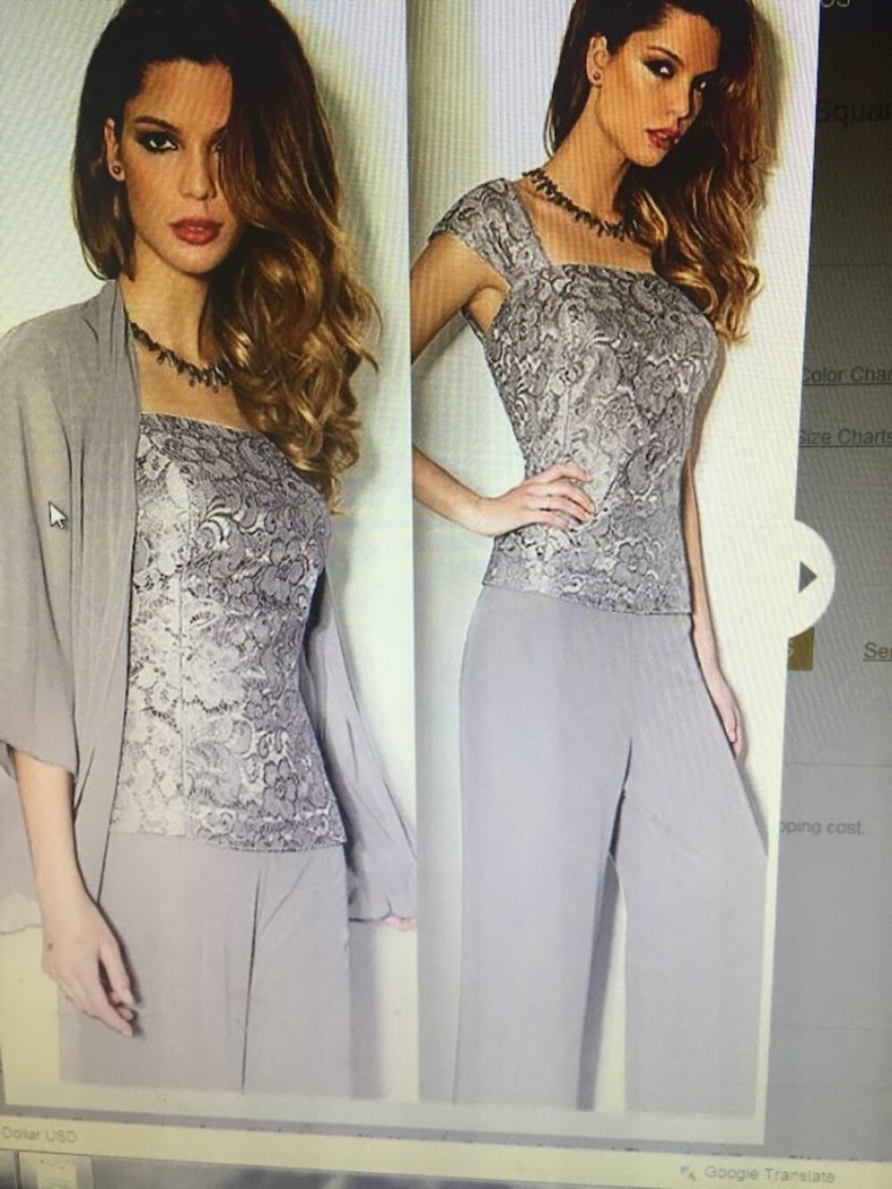 Ada's Bridal Formal 3-Piece Mother of the Bride/Groom Outfit Size 6 NEVER WORN